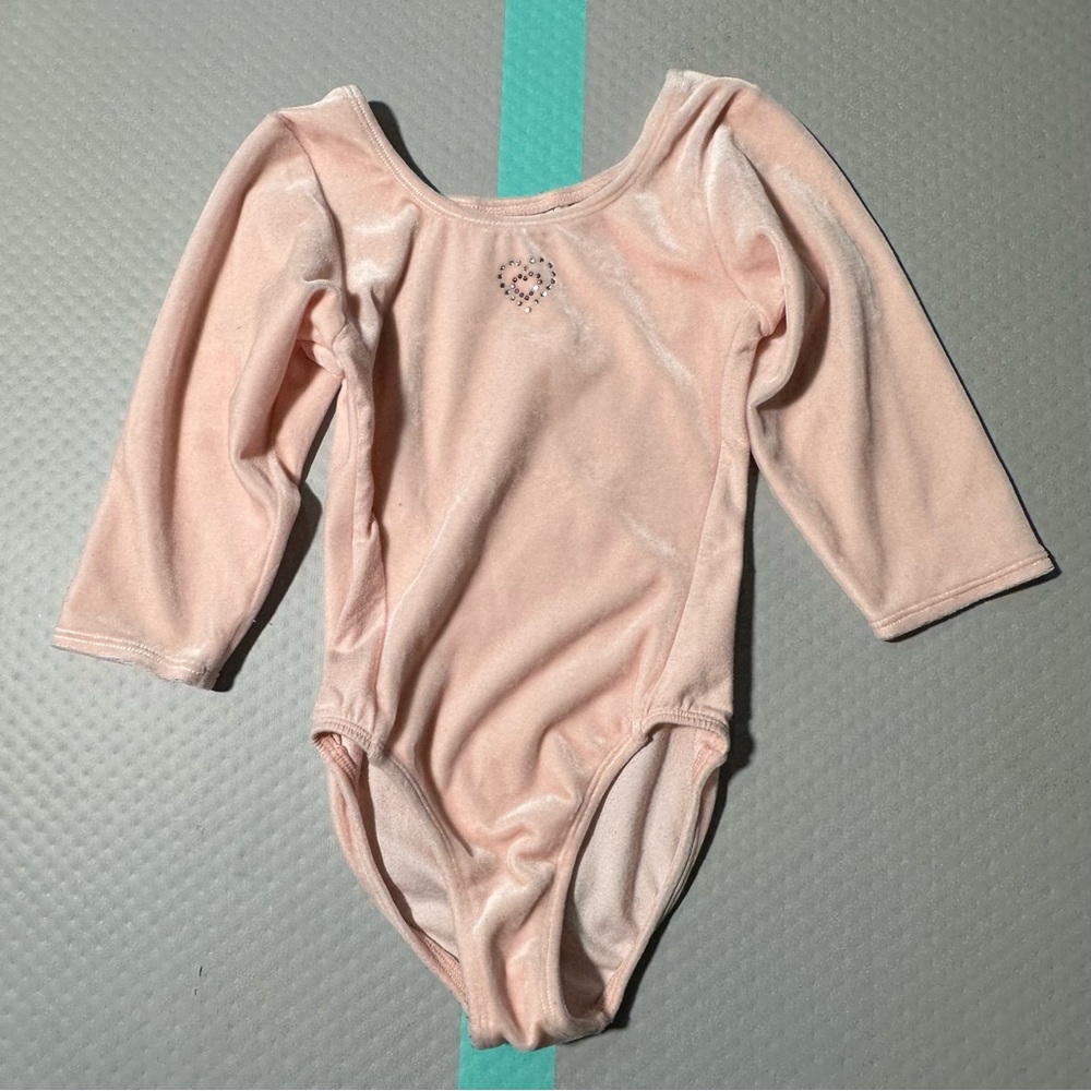 Freestyle Light Pink Long‎ Sleeve Bodysuit 5/6